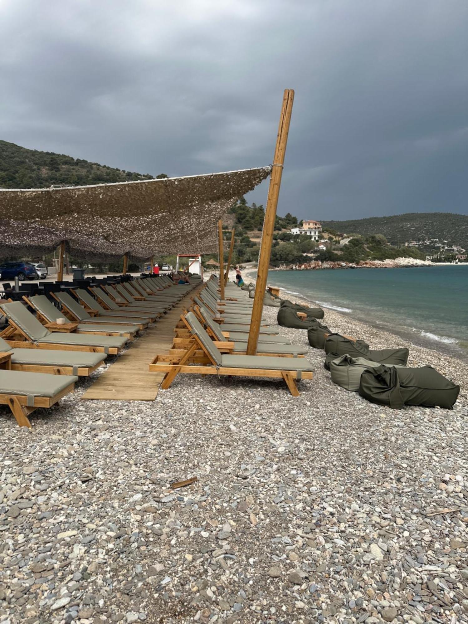 Eratous Seaside House Villa Agii Dimitrios ke Panteleimon Kültér fotó