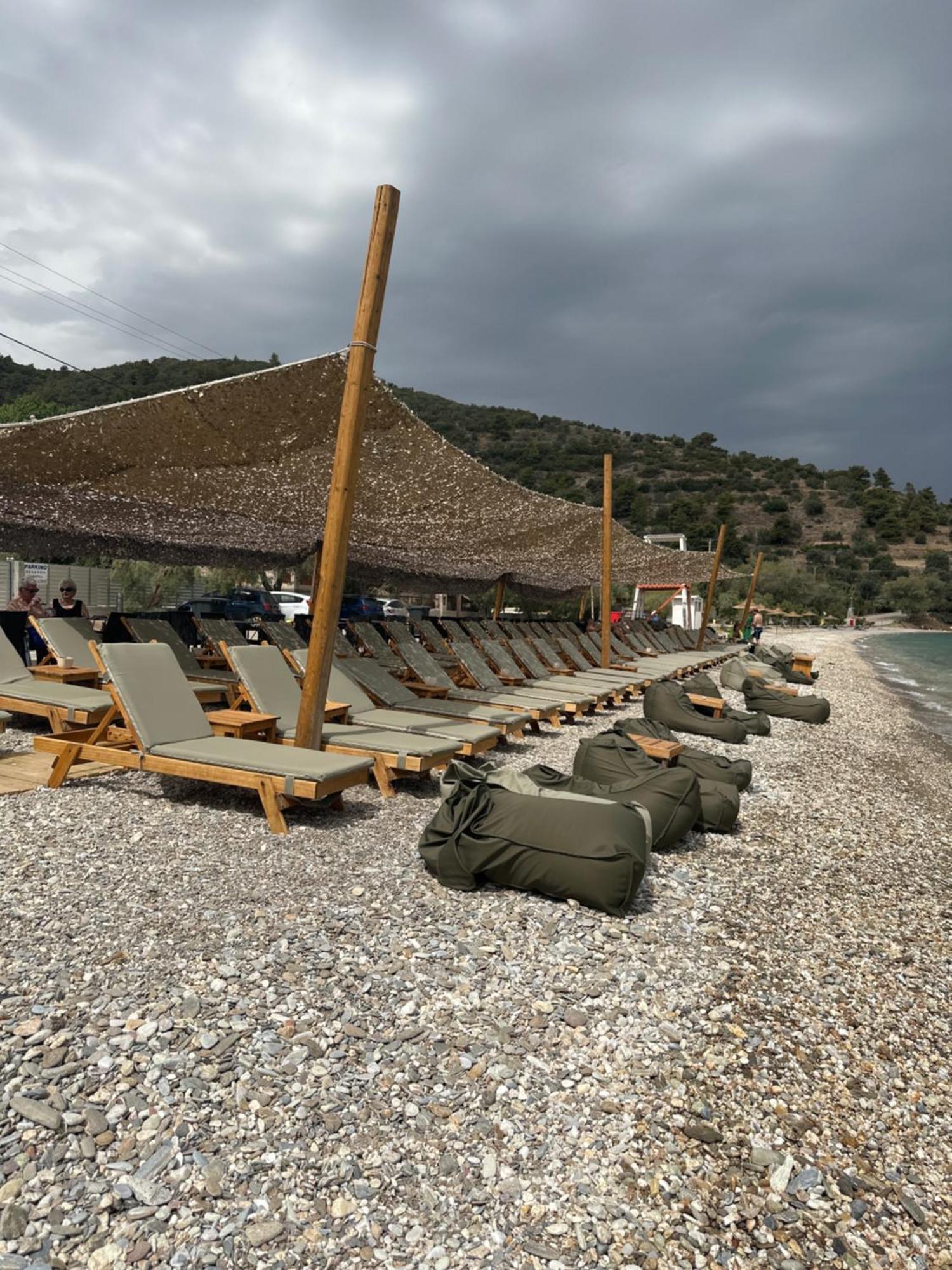 Eratous Seaside House Villa Agii Dimitrios ke Panteleimon Kültér fotó