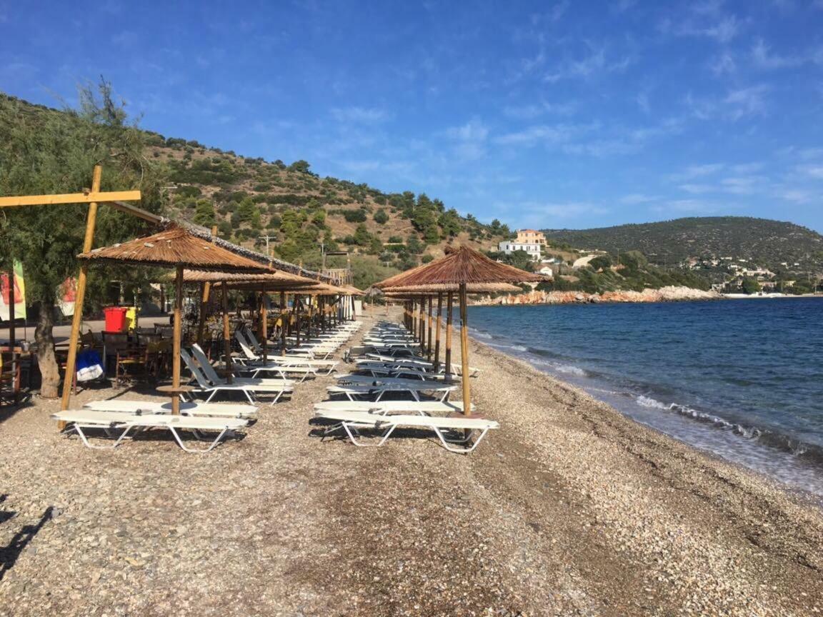 Eratous Seaside House Villa Agii Dimitrios ke Panteleimon Kültér fotó