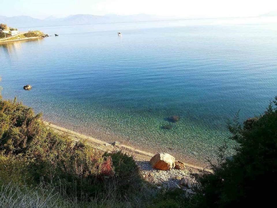 Eratous Seaside House Villa Agii Dimitrios ke Panteleimon Kültér fotó